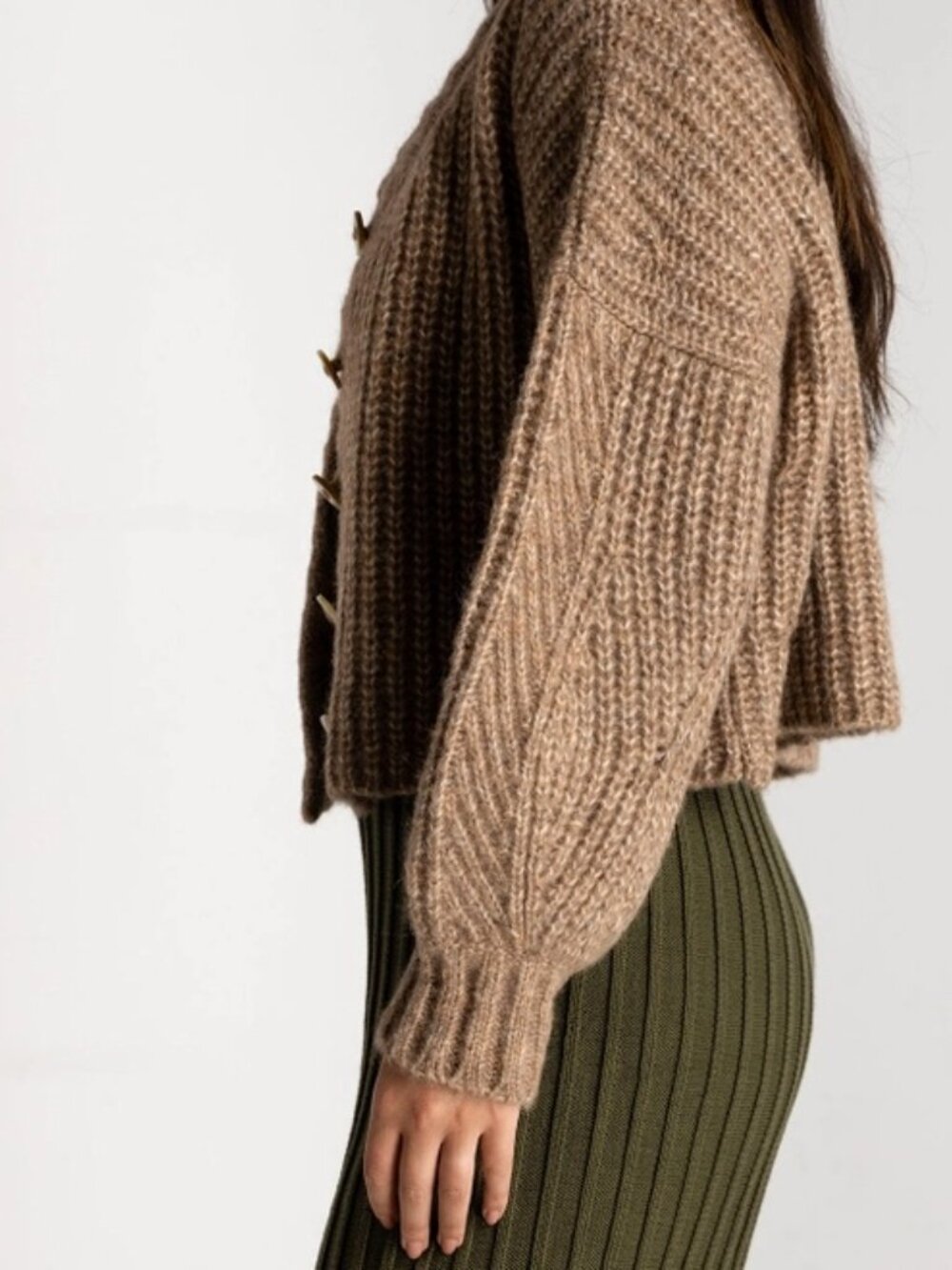 Cozy Heather Cardigan | XS-3X - Picture 5 of 7